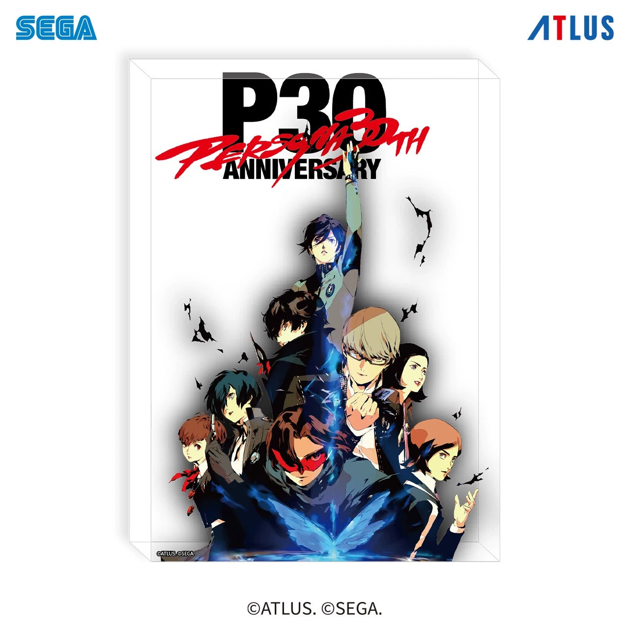 SEGA Store 中国限定 ペルソナ30周年 メインビジュアル 超クリアアクリルスタンド