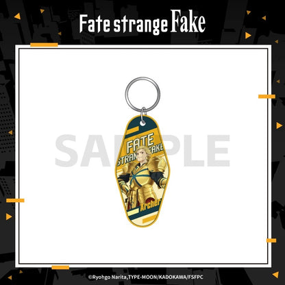 Fate/strange Fake アメリカンレトロ風キーホルダー