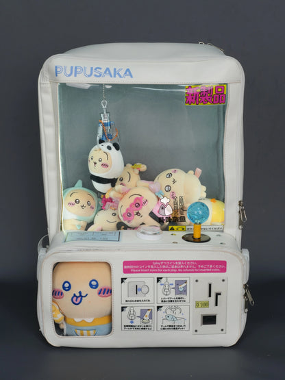 クレーンゲーム機ドールバッグ ぬいぐるみキャッチャー型リュック 大容量 二次元リュック