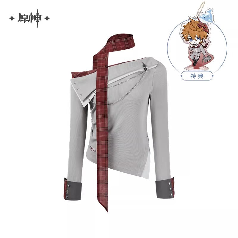 原神 タルタリヤ イメージシリーズ ワンショルダーロングニット