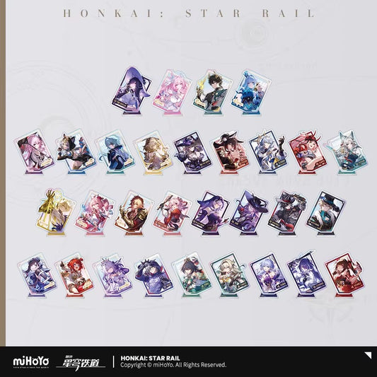 崩壊スターレイル 星間旅行シリーズ アクリルチャームスタンド