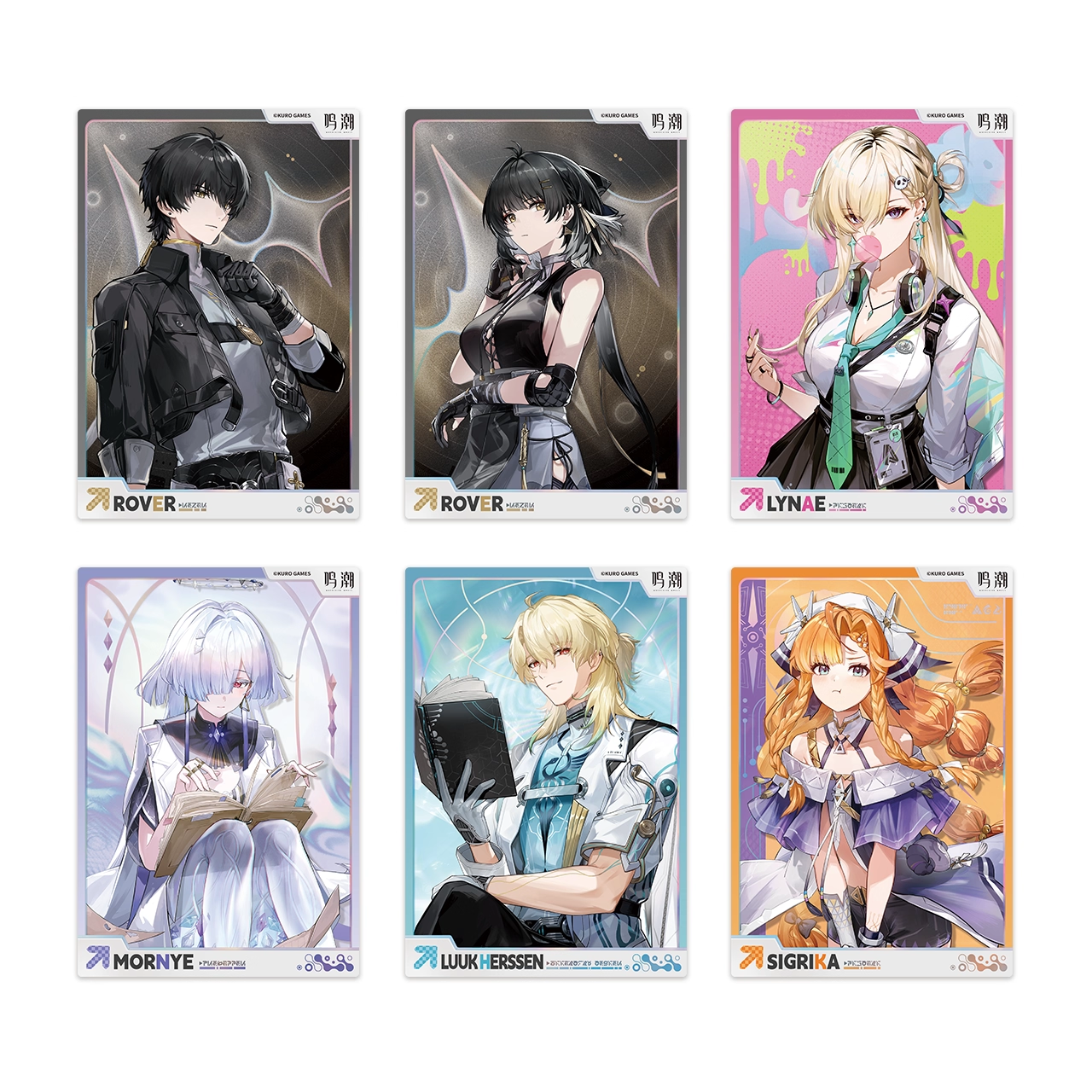 鳴潮 星炬衔夢シリーズ PETクリアカードセット KURO Games