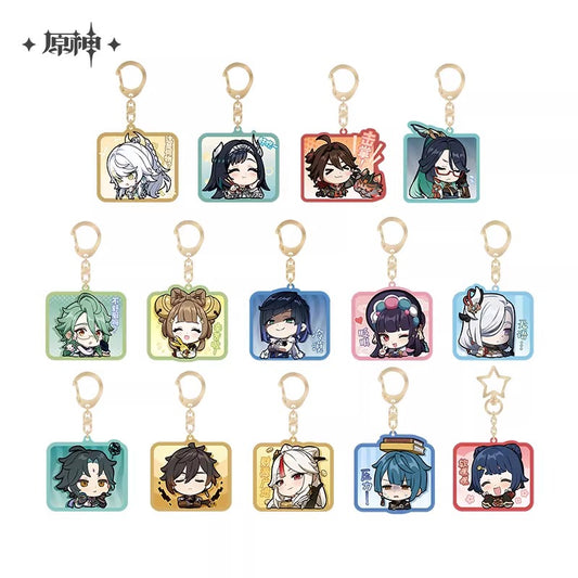 原神 デフォルメスタンプシリーズ アクリルキーホルダー 璃月港
