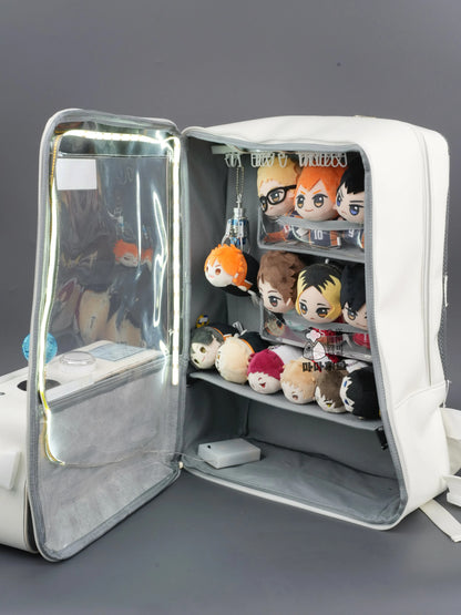 クレーンゲーム機ドールバッグ ぬいぐるみキャッチャー型リュック 大容量 二次元リュック