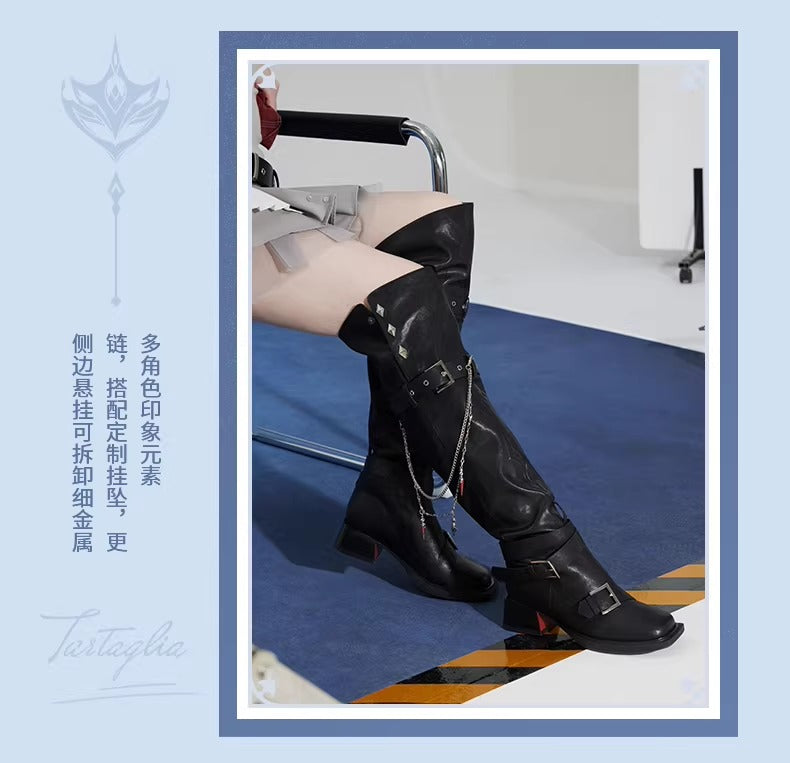 原神 タルタリヤ イメージシリーズ ニーハイブーツ