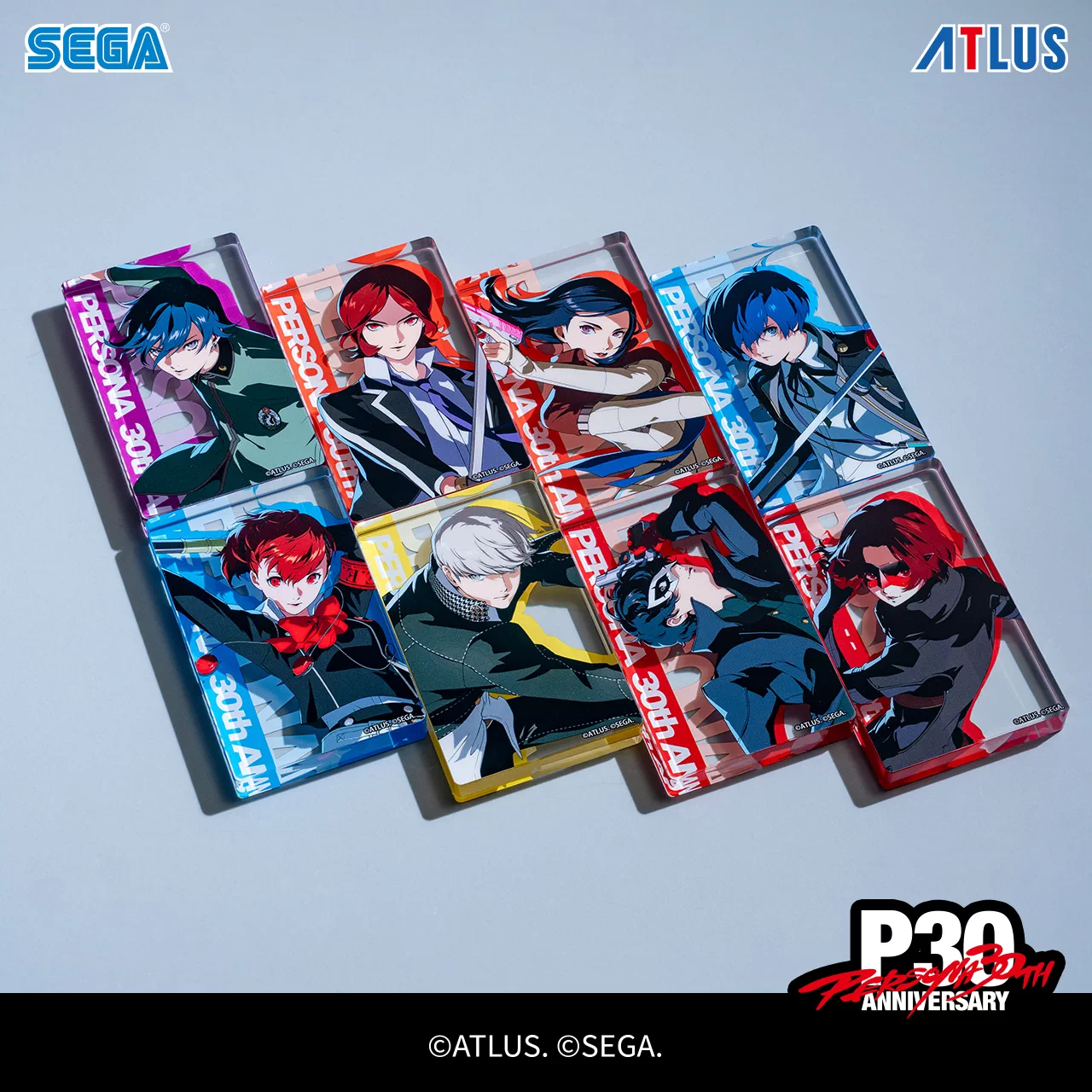 SEGA Store 中国限定 ペルソナ30周年 ミニアクリルブロック BOX（全8種）
