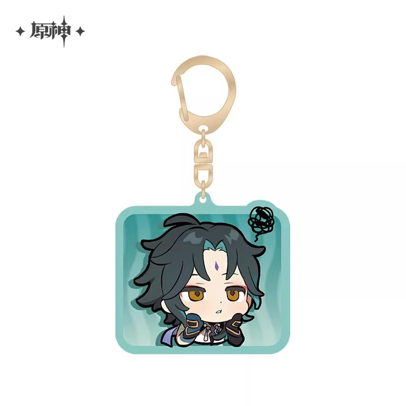 原神 デフォルメスタンプシリーズ アクリルキーホルダー 璃月港
