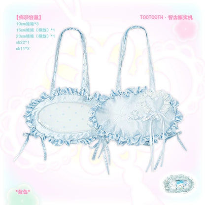 「雲絹録」智歯自販機 サテン痛バッグ ショルダー・斜め掛け ドールバッグ チャイナガール Lolita 中国風