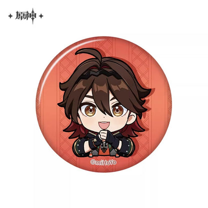 原神 デフォルメスタンプシリーズ 缶バッジ 璃月港