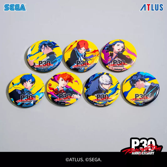 SEGA Store 中国限定 ペルソナ30周年 記念イラストB 缶バッジ BOX（全7種）