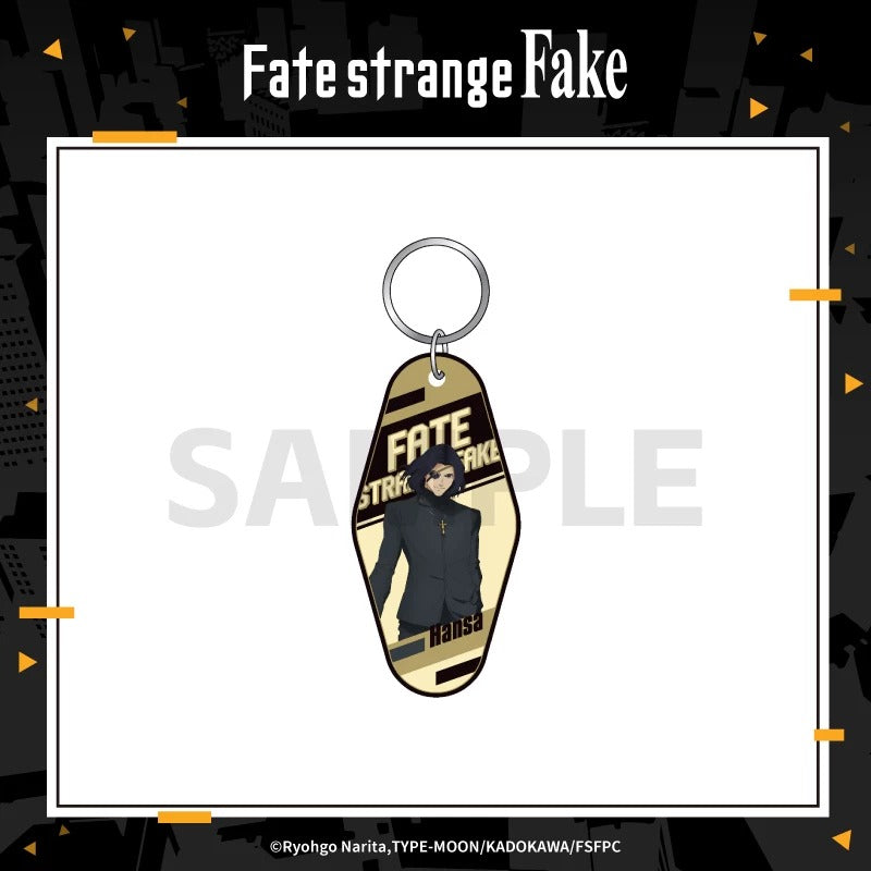 Fate/strange Fake アメリカンレトロ風キーホルダー