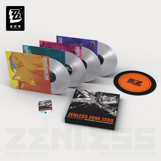 ゼンレスゾーンゼロ エクストリームコミッション ゲームオリジナルサウンドトラック 限定カラーレコードBOX - 4LP