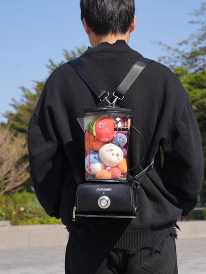 卟卟雑魚 ジューサー  2WAYぬいバッグ