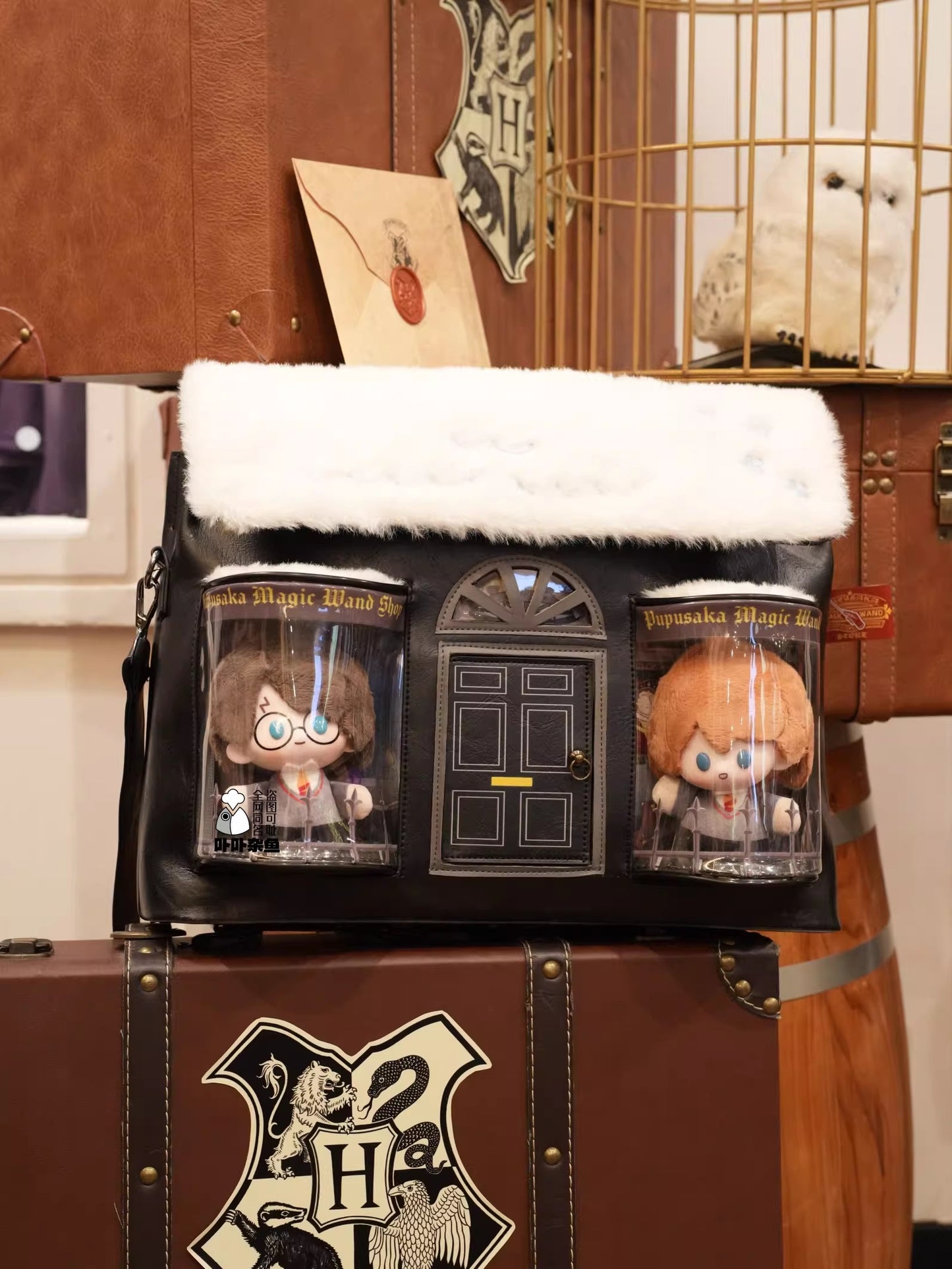 卟卟雑魚 スノーハウス 魔法ステッキショップ 2WAY痛バッグ（15cm以下ぬい対応）