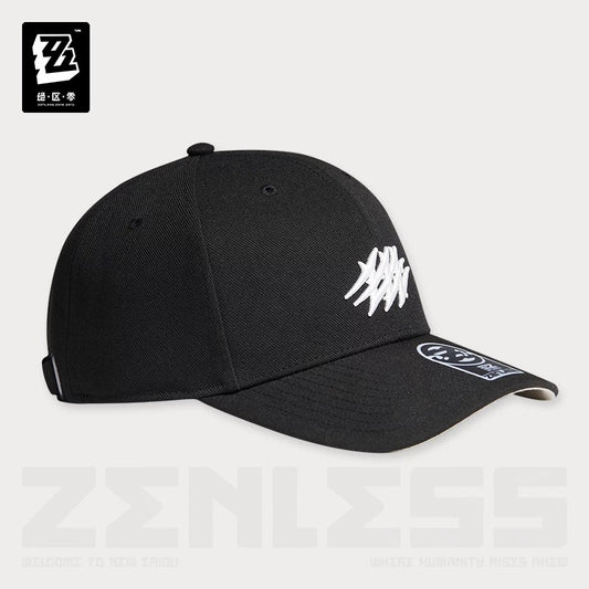 【ゼンレスゾーンゼロ】3Z STUDIO 2026SSシリーズ 刺繍ベースボールキャップ ブラックカーブバイザー スクエアクラウン（男性）