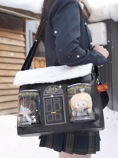 卟卟雑魚 スノーハウス 魔法ステッキショップ 2WAY痛バッグ（15cm以下ぬい対応）