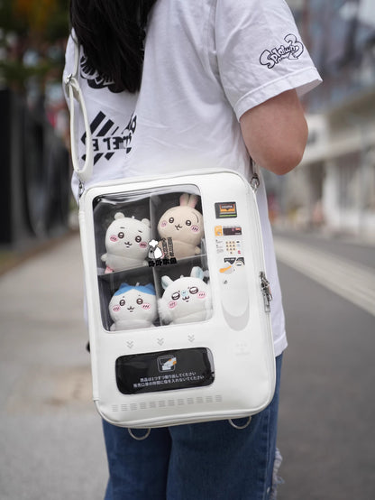 卟卟雑魚 ミニ自動販売機 痛バッグ ぬいぐるみバッグ BJD対応