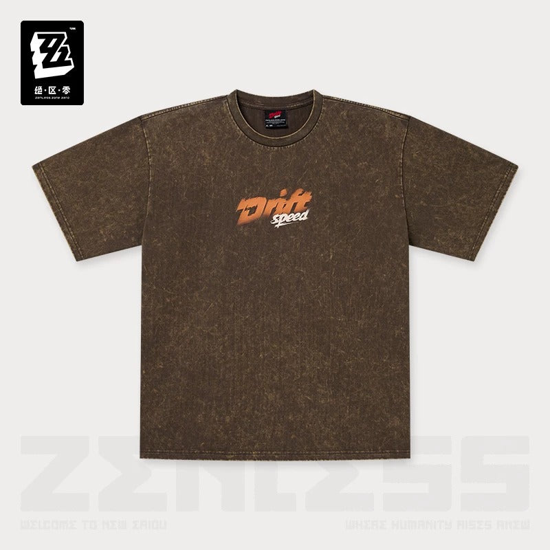 ゼンレスゾーンゼロ 3Z STUDIO 2026SSシリーズ ボンプレーシング 半袖Tシャツ ブラウン