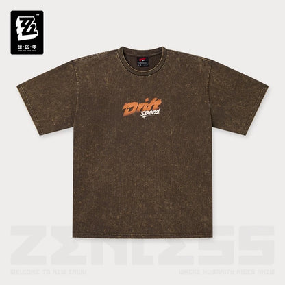 ゼンレスゾーンゼロ 3Z STUDIO 2026SSシリーズ ボンプレーシング 半袖Tシャツ ブラウン
