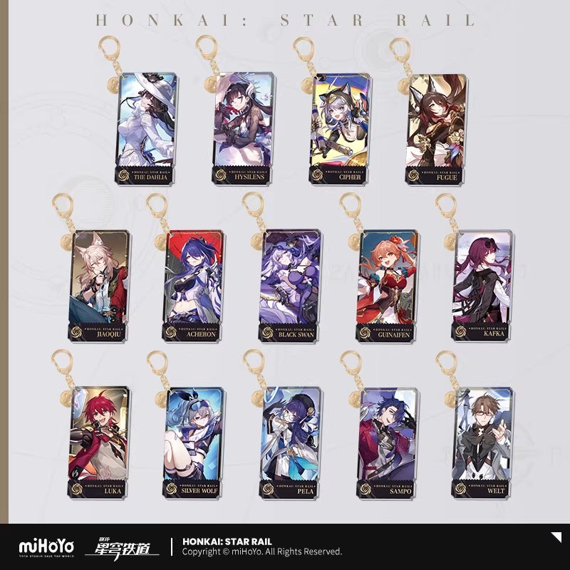 崩壊スターレイル 立绘シリーズ アクリルチャーム 虚無運命