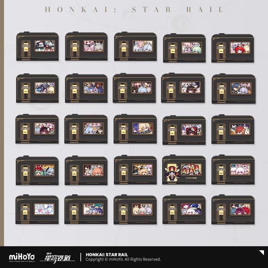 崩壊スターレイル パムの展覧館シリーズ ステッカーパック（全25種）