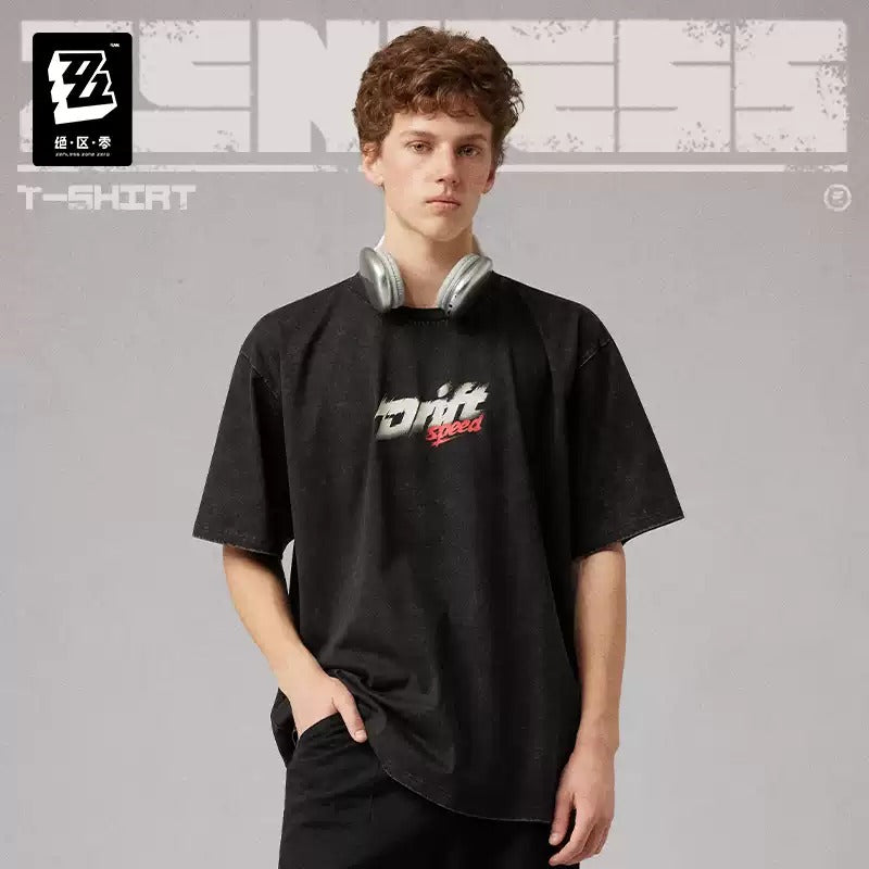 ゼンレスゾーンゼロ 3Z STUDIO 2026SSシリーズ ボンプレーシング 半袖Tシャツ ブラック