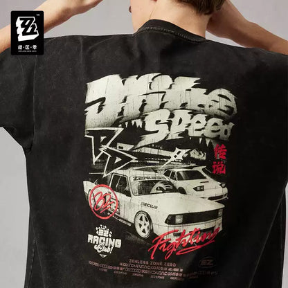 ゼンレスゾーンゼロ 3Z STUDIO 2026SSシリーズ ボンプレーシング 半袖Tシャツ ブラック