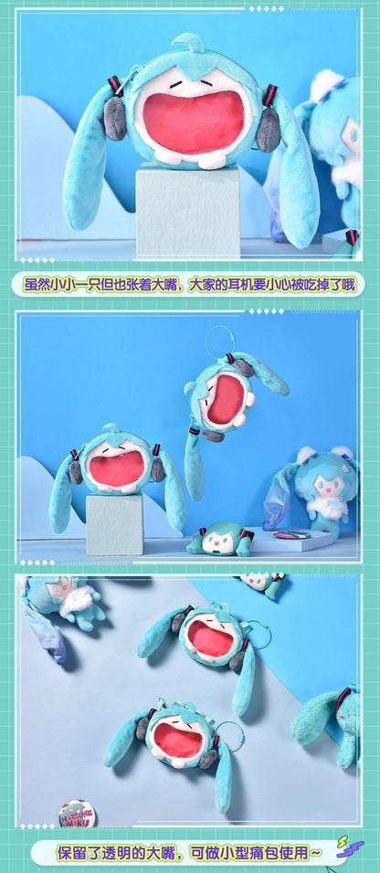 【予約】bilibili 初音ミク 可愛体UWAシリーズ ミニイヤホンバッグ  ドール用リュック