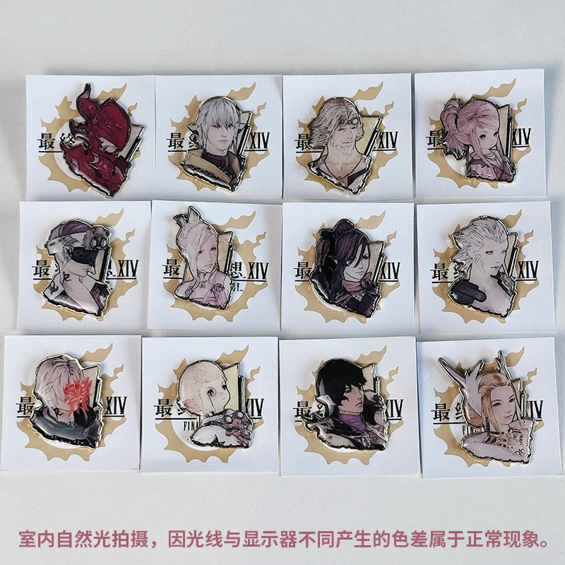 【予約】ファイナルファンタジーXIV　中国版　ピンバッジ Vol. 2セット（25年12月以降出荷）