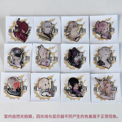 【予約】ファイナルファンタジーXIV　中国版　ピンバッジ Vol. 2セット（25年12月以降出荷）