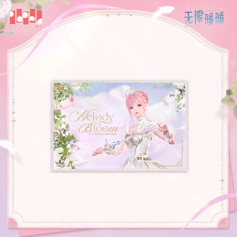 【予約】【インフィニットニキ】ぬくもりの花季シリーズ きらめき色紙