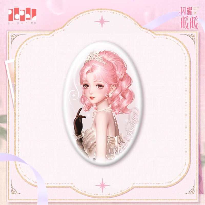 【予約】【シャイニングニキ】スイーツダイアリーシリーズ オーバル缶バッジ