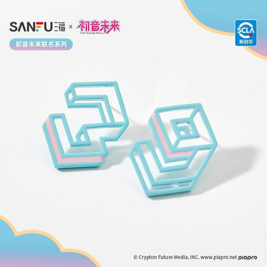 【予約】初音ミク 中国限定 SANFUコラボ 39ピアス