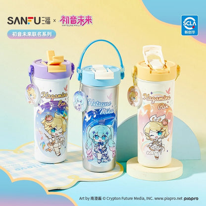 【予約】VOCALOID 中国限定 SANFUコラボ ハンドステンレスボトル 保温カップ