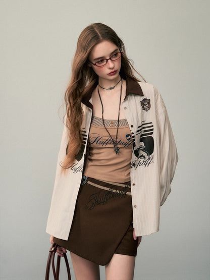 【予約】梗豆物語 ハリー・ポッター コラボ 長袖シャツ