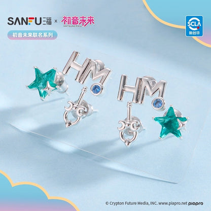 【予約】VOCALOID 中国限定 SANFUコラボ 韶光の楽章 ピアスセット