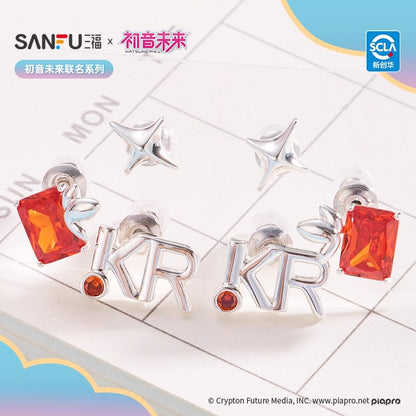 【予約】VOCALOID 中国限定 SANFUコラボ 韶光の楽章 ピアスセット