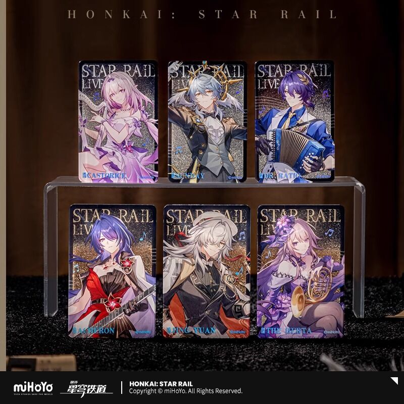 【予約】崩壊スターレイル 星铁LIVEシリーズ アクリルブロック